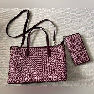 Kate Spade tote bag with wallet